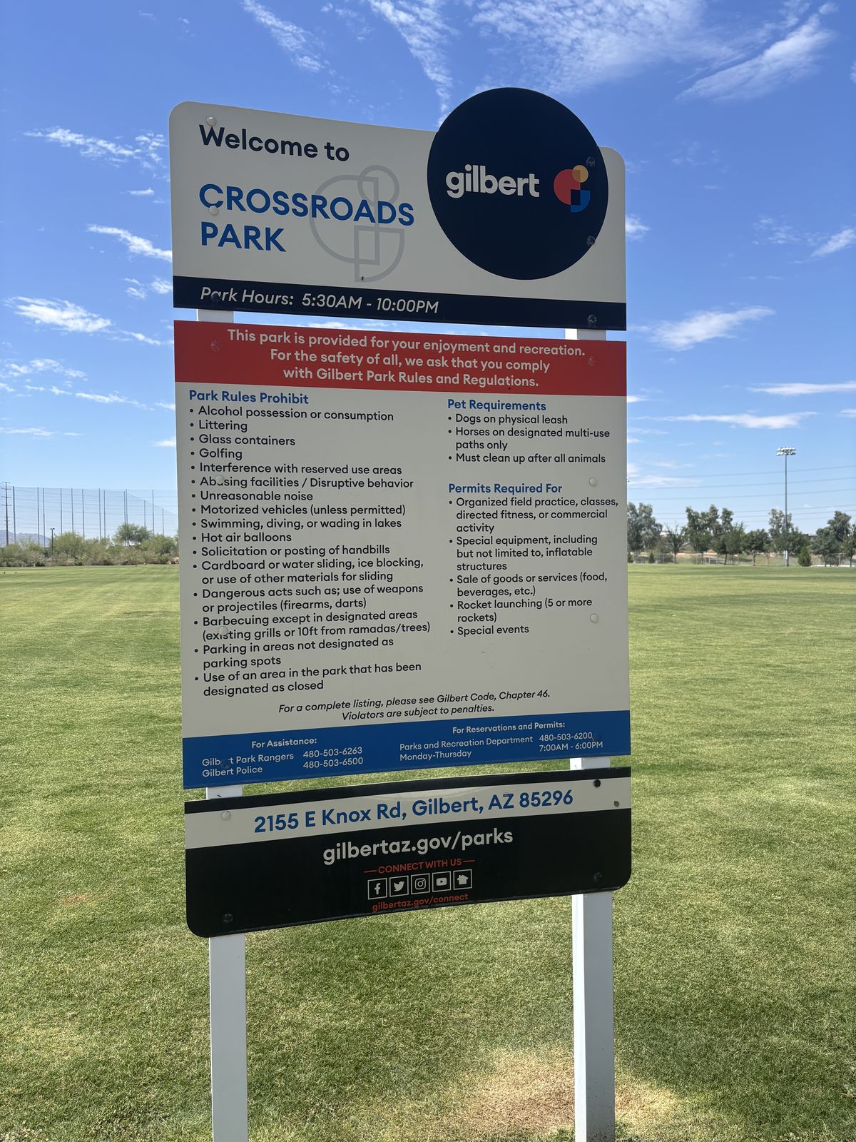 Crossroads Park — jobsite photo 1